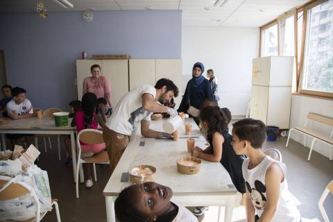 Atelier moulages avec Ugo Schiavi